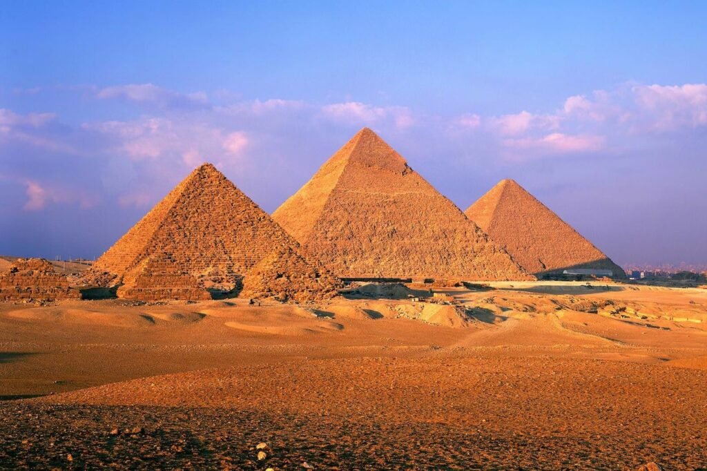 The Giza Pyramids