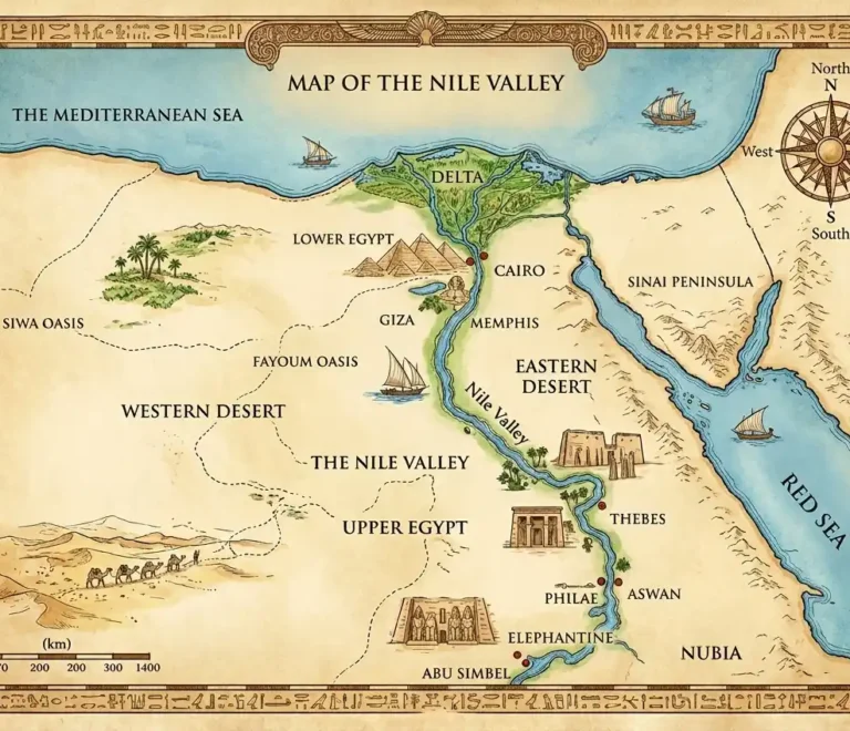 Map-of-Nile-River-Valley