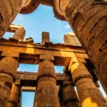 Architecture-in-Egyptian-Civilization-columns-in-Karnak-Temple-Egypt