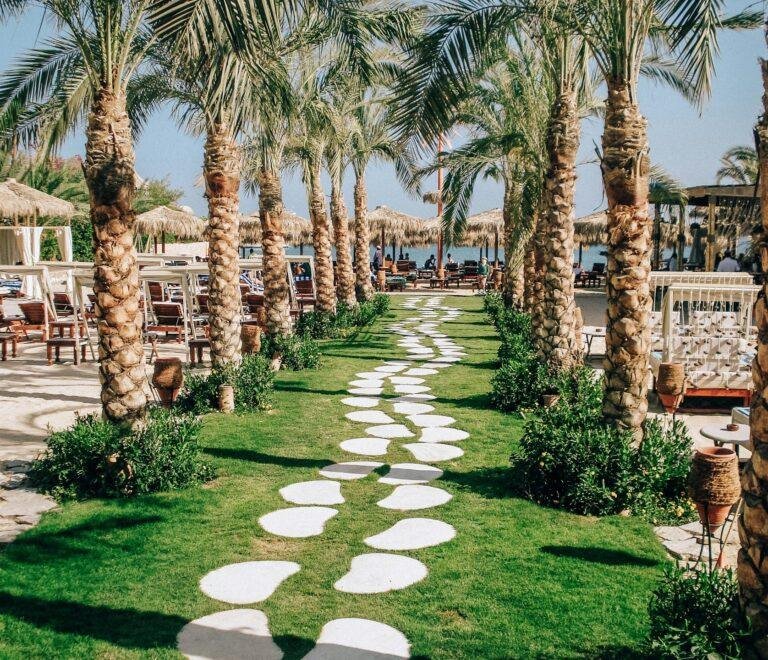 Family-friendly Red Sea beach resort in Hurghada, Egypt