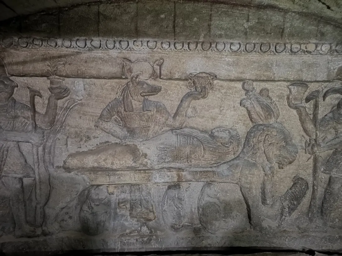 Catacombs of Kom el-Shoqafa in Alexandria