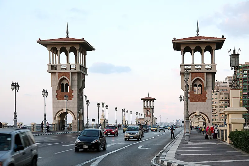 Stanley Bridge over the Alexandria seafront