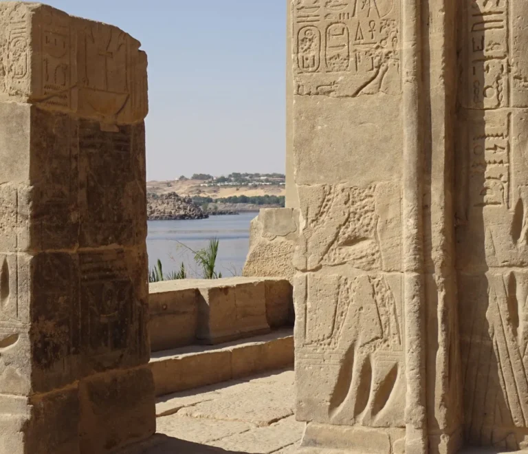 Best time to visit Aswan clear sky over the Nile