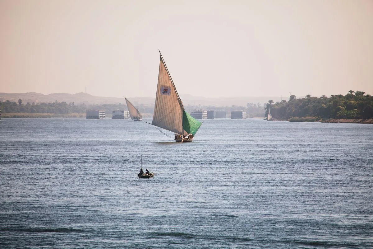 Best time to visit Luxor - felucca on the Nile