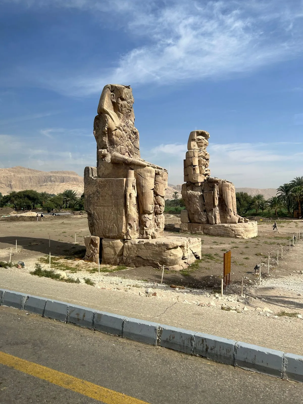 Colossi of Memnon - west bank monuments