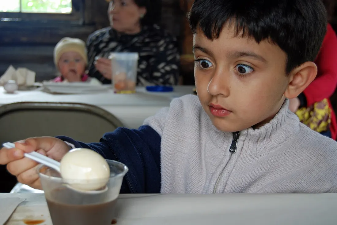 Colored eggs, an Easter and Sham El Nessim tradition