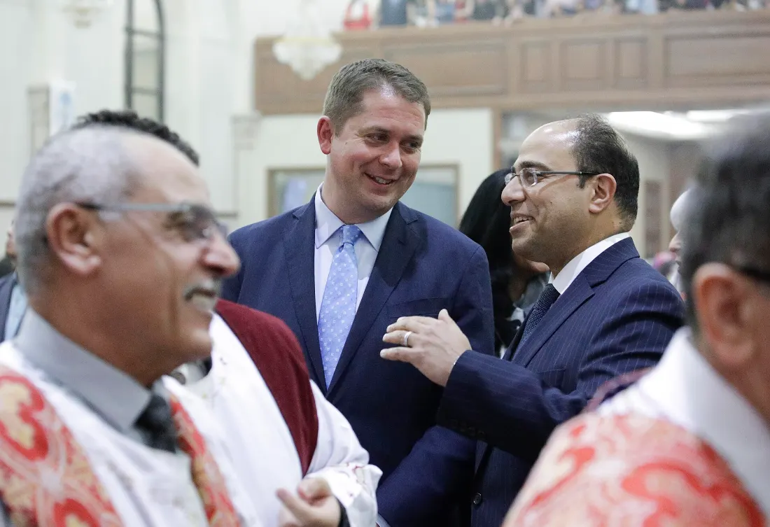 Coptic Easter season church in Egypt