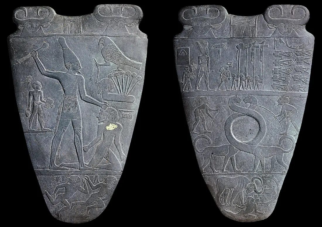 The Narmer Palette, key event in Egyptian history