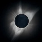 Egypt solar eclipse 2027 - the sun corona during total solar eclipse totality