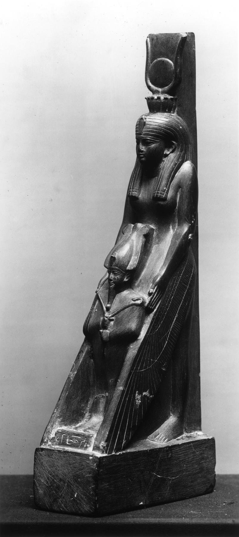 Isis ancient Egyptian goddess statue