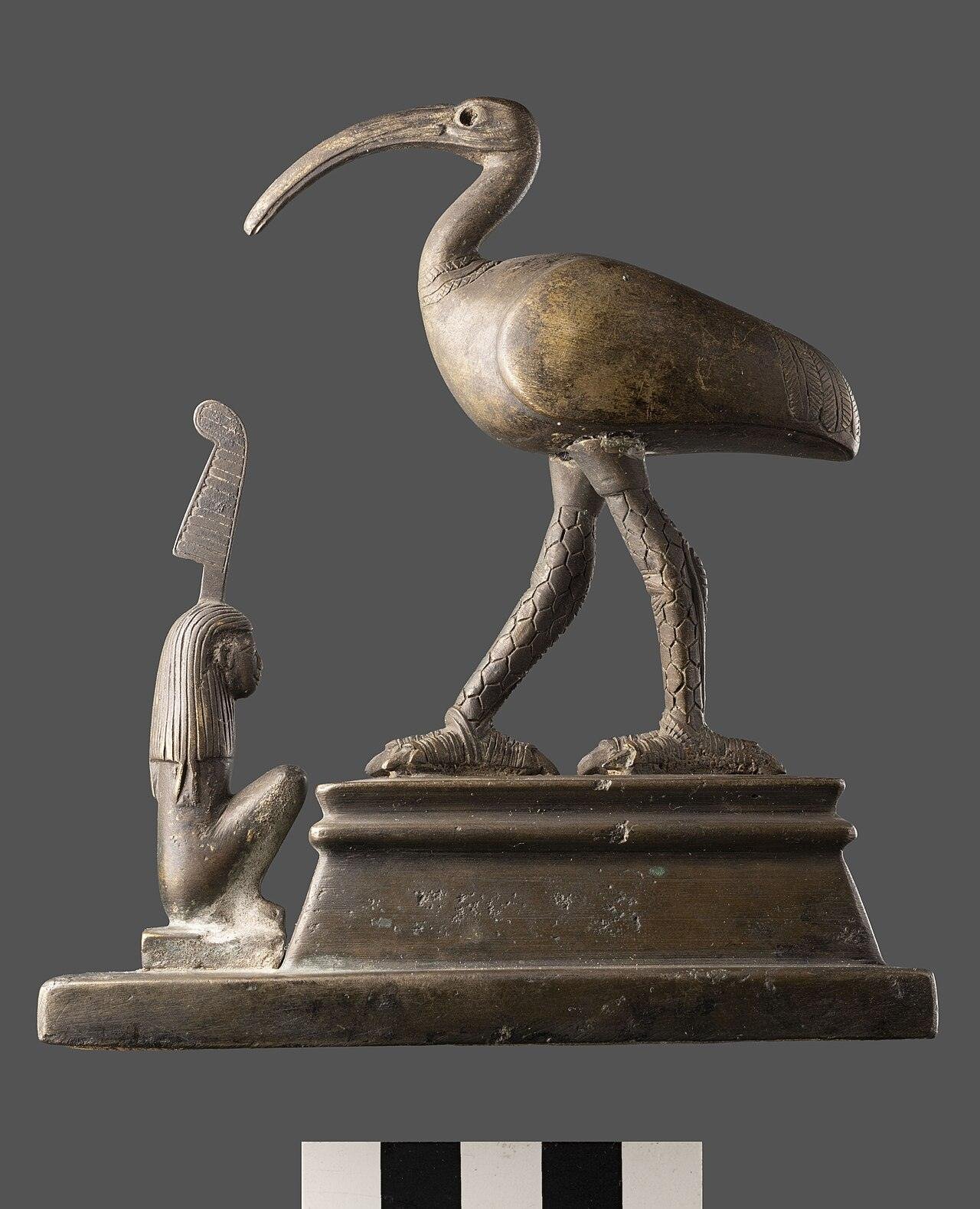Ma'at ancient Egyptian goddess of truth statuette