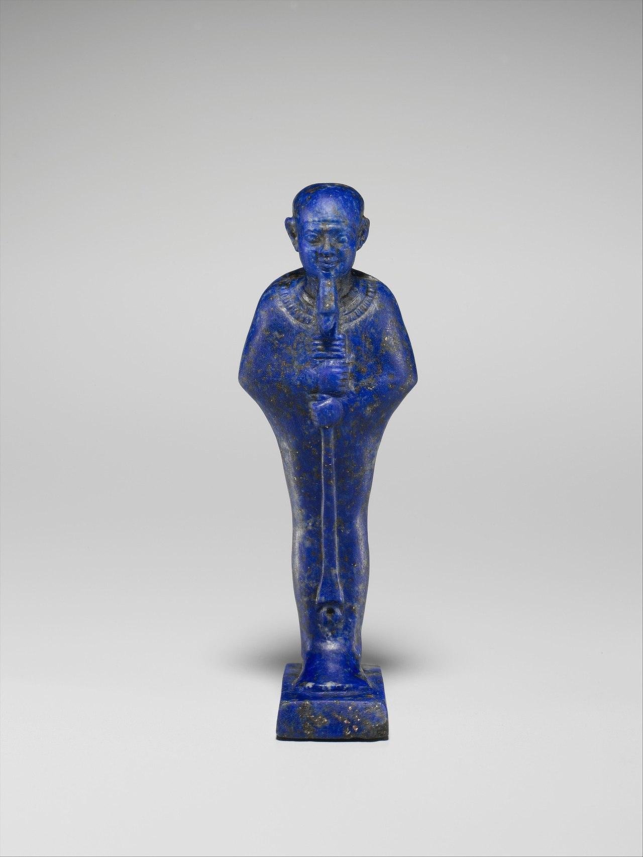 Ptah ancient Egyptian creator god statue
