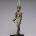 Egyptian gods and goddesses — statue of Ra (Amun-Re), the sun god