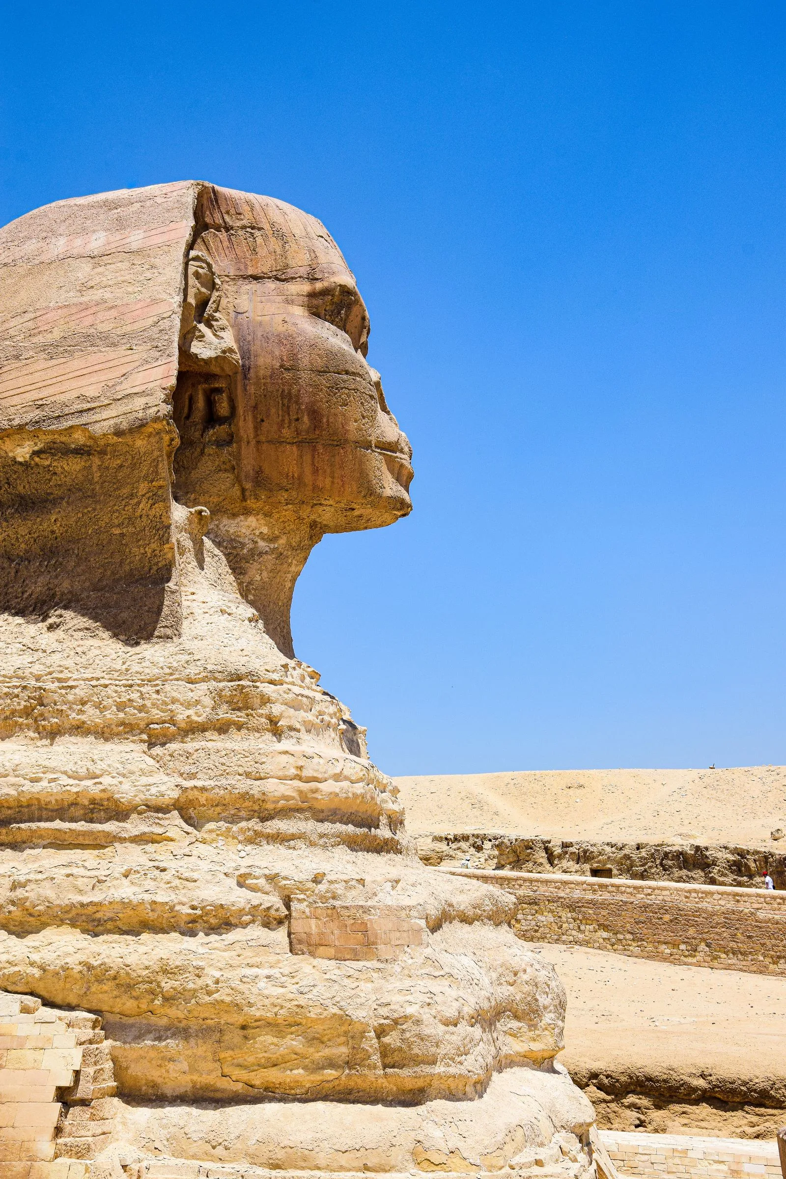 The Great Sphinx of Giza visited on tours from Hurghada to Cairo