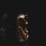 King akhenaten pharaoh statue