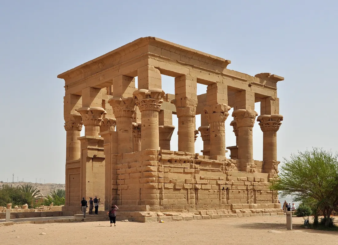 Trajan Kiosk pavilion at Philae temple