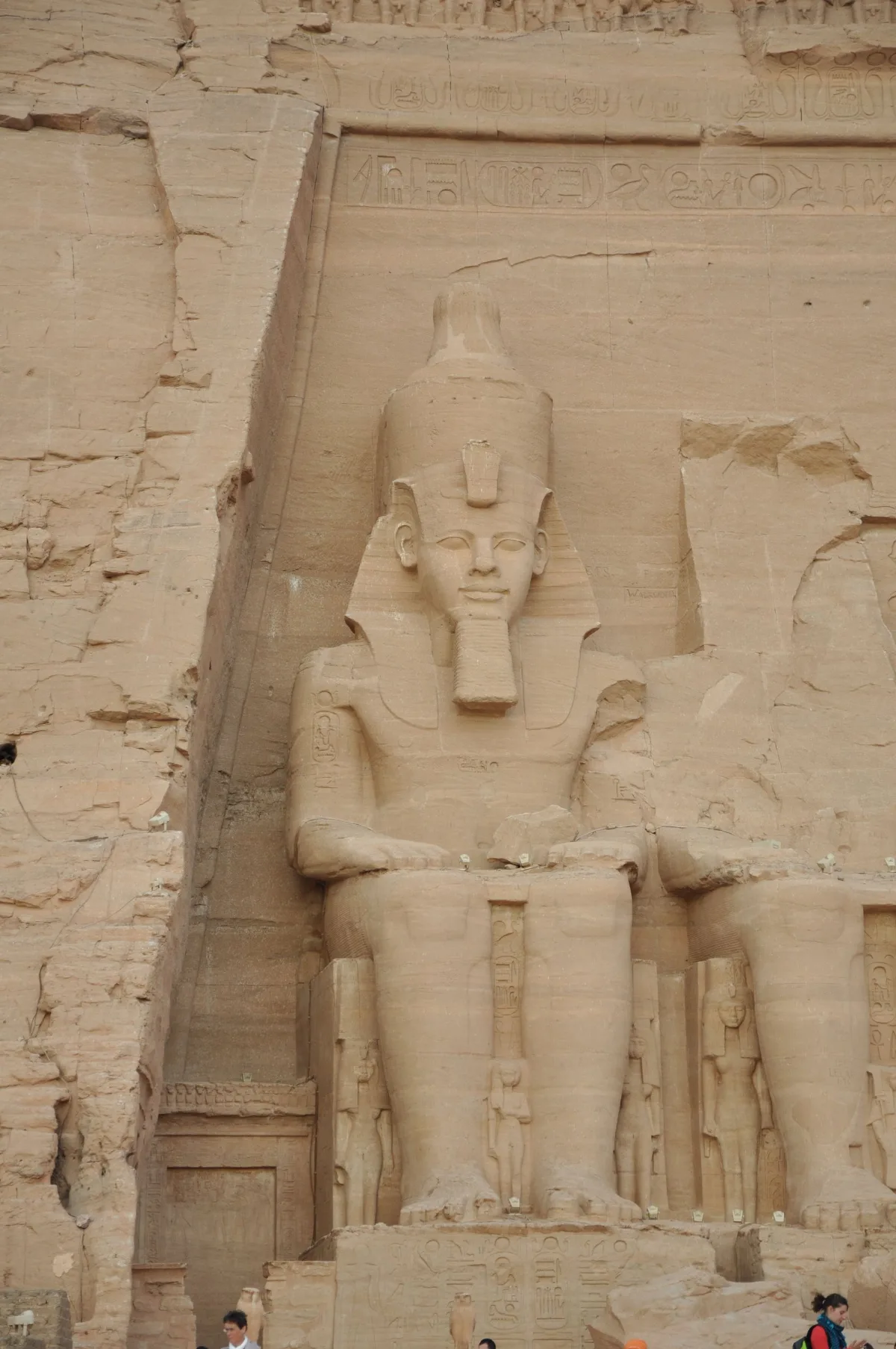 Unfinished Obelisk quarry stone detail