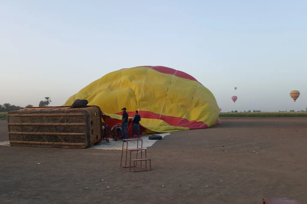 Best hot air balloon rides in the world include the Luxor West Bank