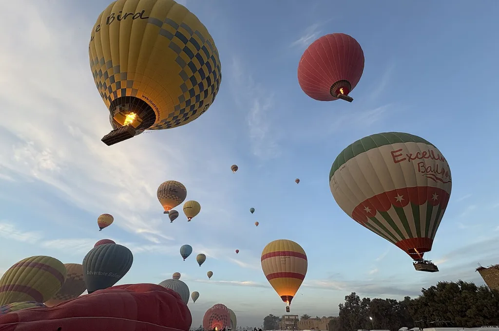 Hot air balloon Luxor worth it reasons shown over Nile fields
