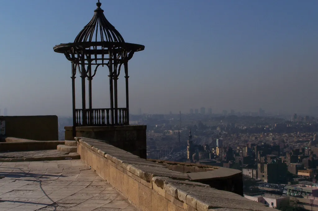 Cairo skyline seen from the Citadel, a city stop between Christmas and New Years