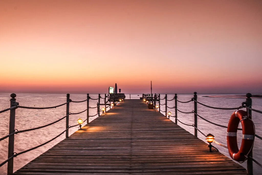 Marsa Alam sunrise pier, a calm choice for Christmas holidays last minute