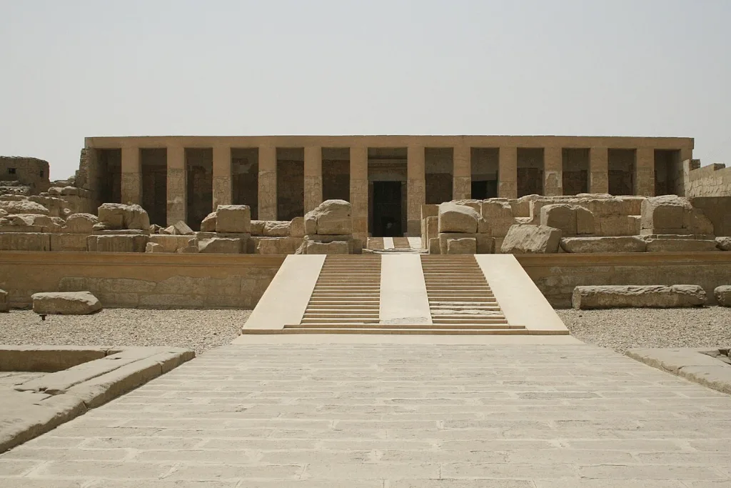 Temple of Seti I at Abydos, a day-long highlight of Christmas trips from Luxor