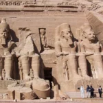 Abu Simbel temple facade, a highlight of Christmas vacation packages in Egypt