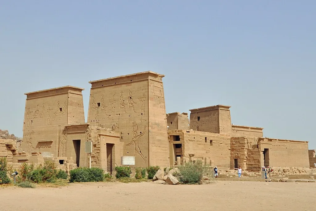 Philae temple near Aswan, a highlight of Christmas vacation packages