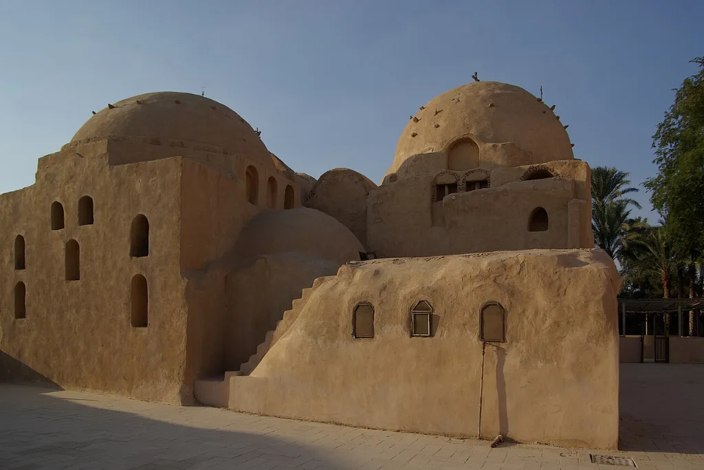 Where does Egypt celebrate Christmas feasts and fasts? Inside Coptic monasteries like this one