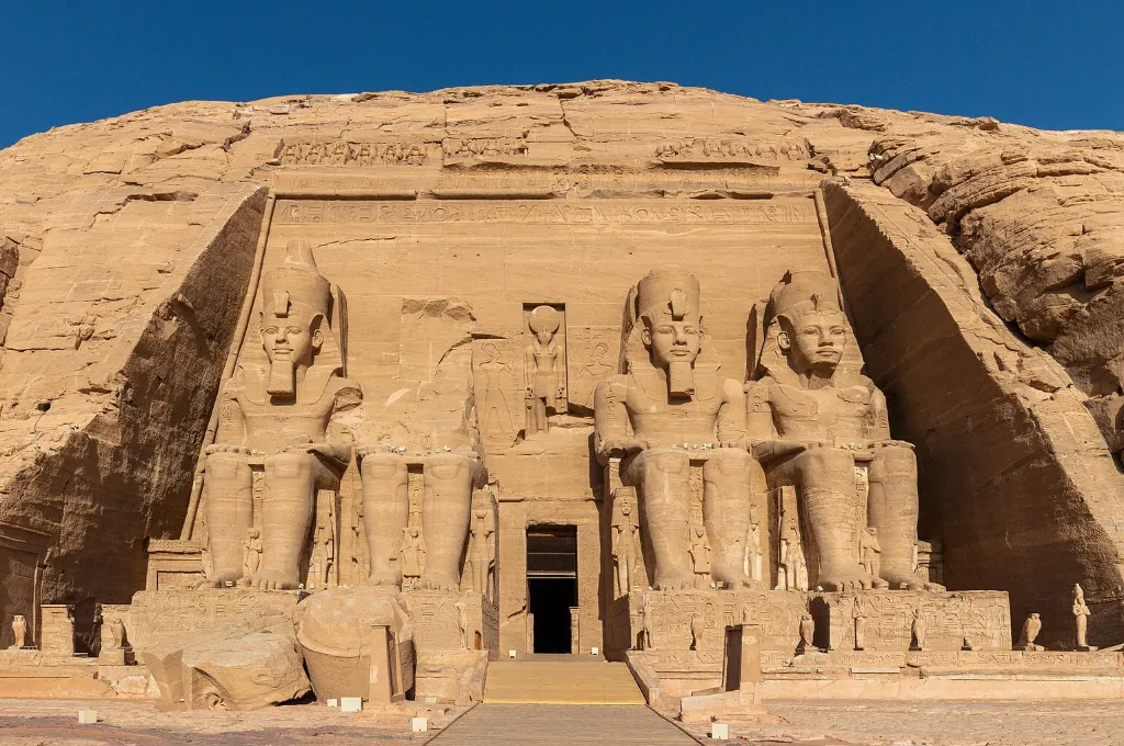 Abu Simbel temple of Ramesses II, a bucket-list stop on an Egypt New Year tour