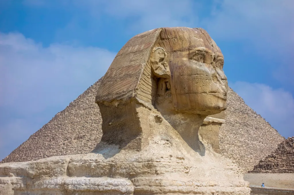 The Great Sphinx at Giza, a first stop on an Egypt New Year tour