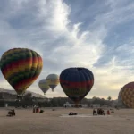 Last minute hot air balloon rides at sunrise over Luxor